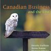 Solution Manual For Canadian Business And The Law 5th Edition By Dorothy Duplessis 1