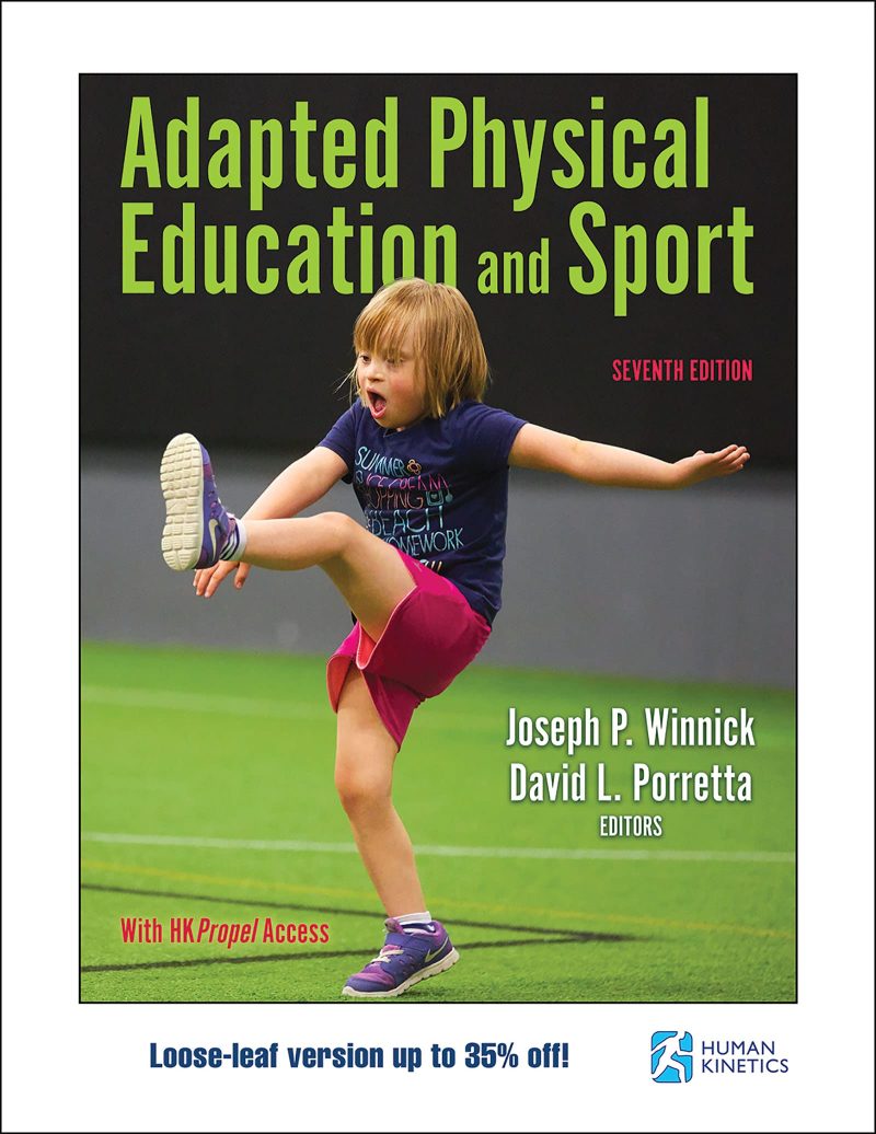 Test Bank For Adapted Physical Education and Sport 7th Edition by Winnick