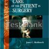 Test Bank For Alexanders Care Of the Patient in Surgery 14th Edition Rothrock