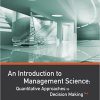 Test Bank For Introduction to Management Science Quantitative Approaches to Decision Making 14th Edition Anderson