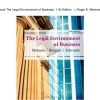 digital book the legal environment of business 11th edition roger e meiners ready 1 638